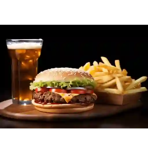 Hamburguesa en combo