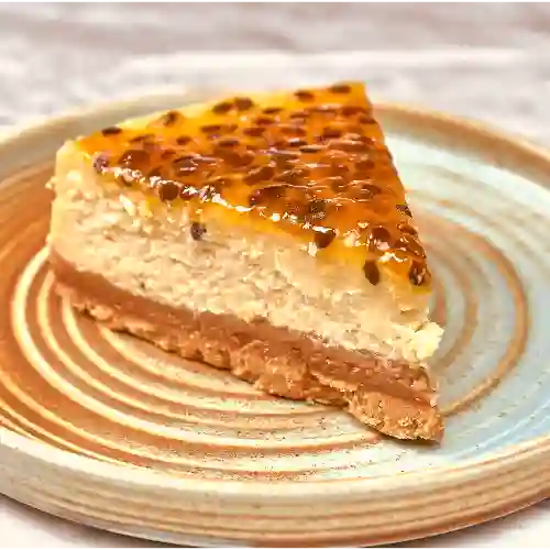 Porcion Cheesecake de Maracuya
