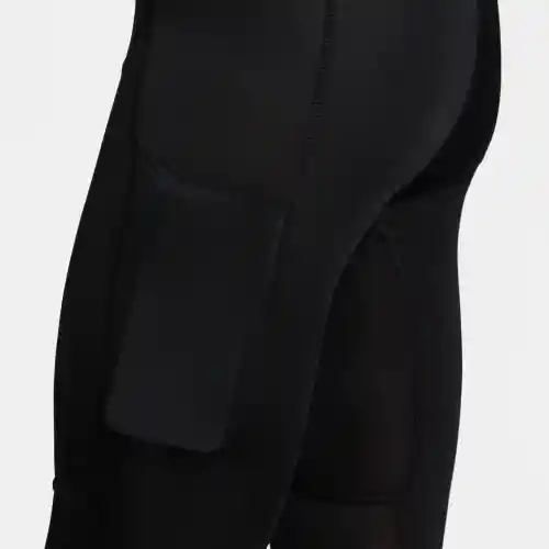 Nike Licra Tight Capri Para Entrenamiento Hombre Blanco Talla S