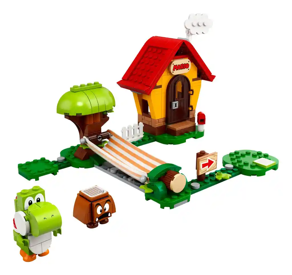 Lego Set De Expansion Casa De Mario Y Yoshi