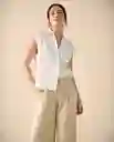 Camisa Blanco 0 Claro Talla XS 611G030 Esprit