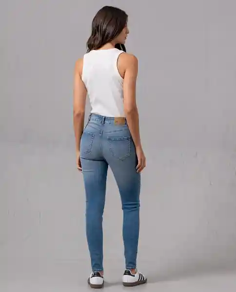 Jean Jegging Mujer Azul Apacible Medio Talla 6 73086 Rifle