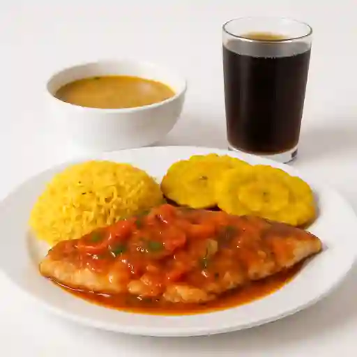 Filete de Robalo a la Marinera