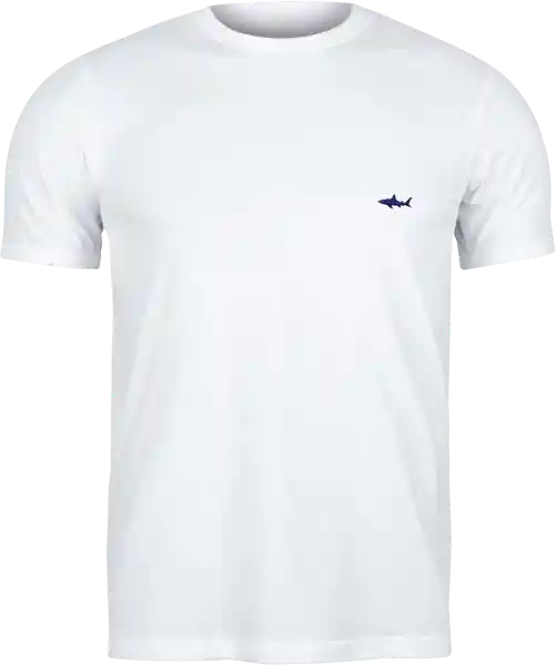 Camiseta Hombre Blanca Talla S Salvador Beachwear