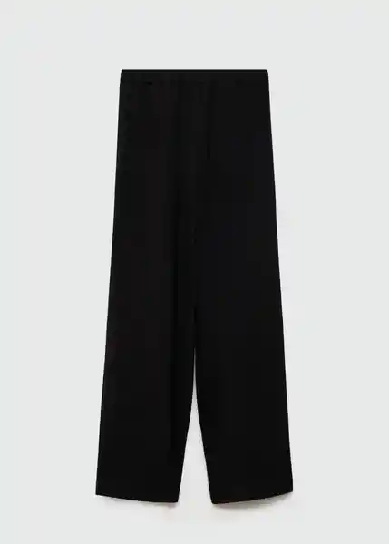 Pantalón Burbuja-A Negro Talla XS Mujer Mango