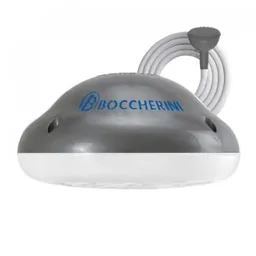 Boccherini Ducha Eléctrica Automática Blanca 120V Con Mini Ducha. Diseño Nuevo Con Regadera De 6 Pulgadas. Segura De Fácil Instalación Y Mantenimiento. Color Gris/Blanco. Zent Premium. . Sku 206453. Sku 7707180679547