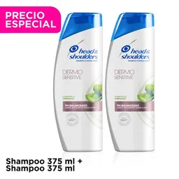 Head & Shoulders Pack Shampoo Extractos de Sábila y Aloe 375 mL