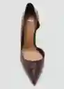 Zapatos Audreych Chocolate Talla 38 Mujer Mango