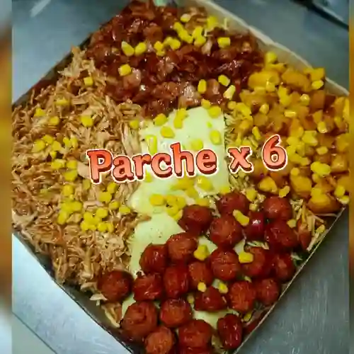 Salchipapa Parche para 6 Personas