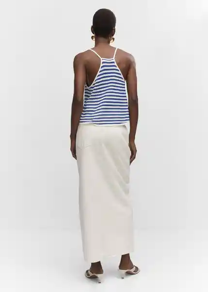 Top Huge Crudo Talla S Mujer Mango