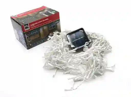 M + Design Luz Navidad Solar Led Cascada 200 Luces