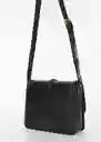 Bolso P Iván Negro Mujer Mango