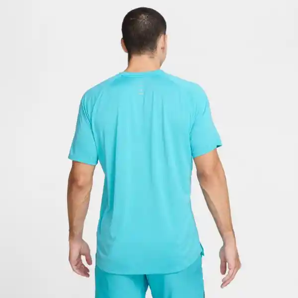 Nike Camiseta M Dfadv Stride Top Manga Corta Hombre Verde T. L