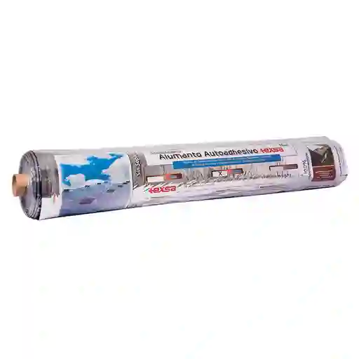 Texsa Alumanto Asfáltico Autoadhesivo Aluminio 2.5 mm x 9 m2