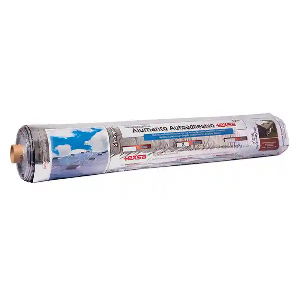 Texsa Alumanto Asfáltico Autoadhesivo Aluminio 2.5 mm x 9 m2