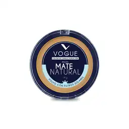 Vogue Polvo Compacto Mate Natural Tono Arena