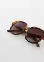 Gafas de Sol Mina Chocolate Talla 99 Mujer Mango