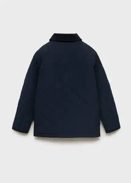 Abrigo Anorak Husky Navy Talla 08 Niños Mango