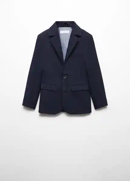 Chaqueta Rai Navy Talla 11 Niños Mango