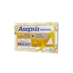 Asepxia Jabón Esponja Fusion 2 en 1