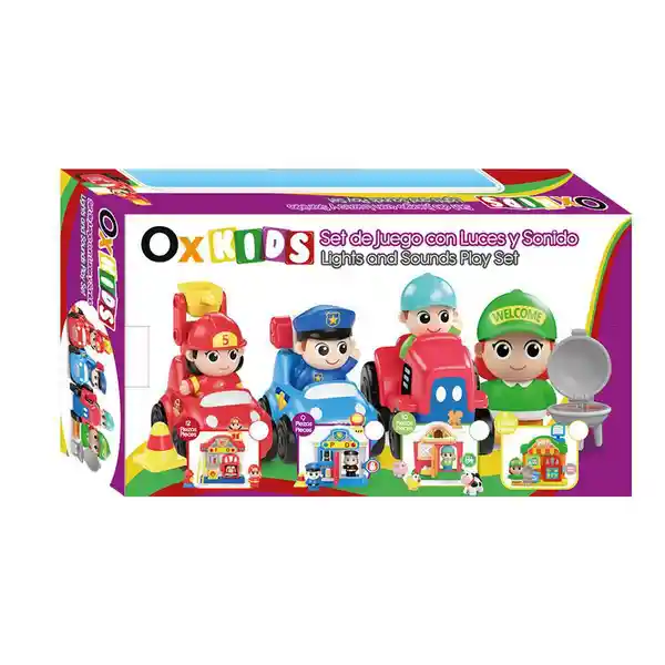 Ox Toys Juego Bomberos Surtido Ok030