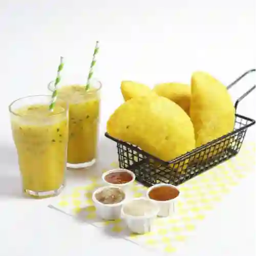 Combo X 10 + 2 Jugos Del Día
