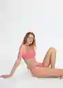 Braga Solene Rosa Talla S Mujer Mango