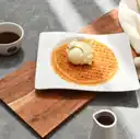 Waffle Sencillo con Helado
