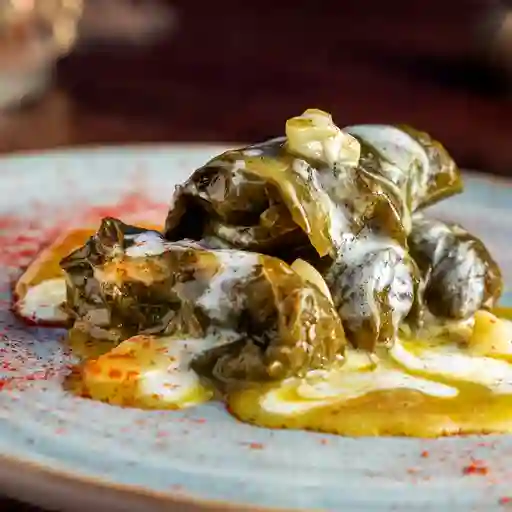 Hojas de parra veganas x 8