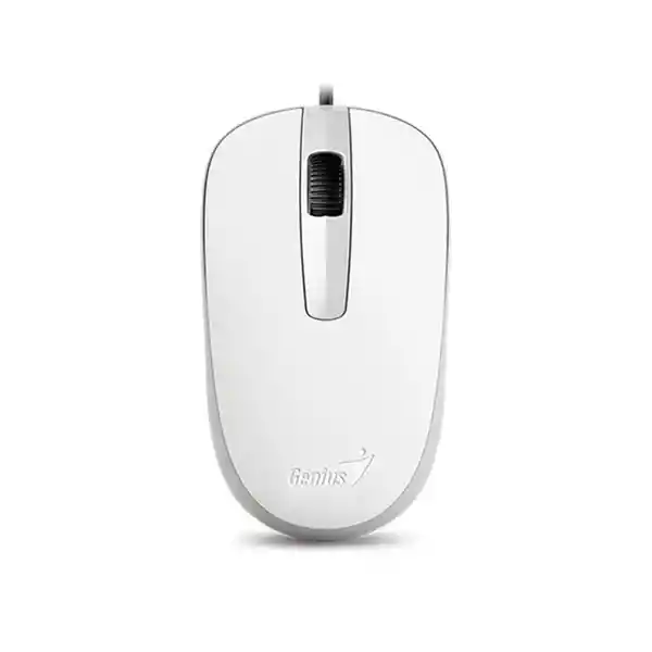 Genius Mouse Usb Alámbrico Color Blanco DX-110