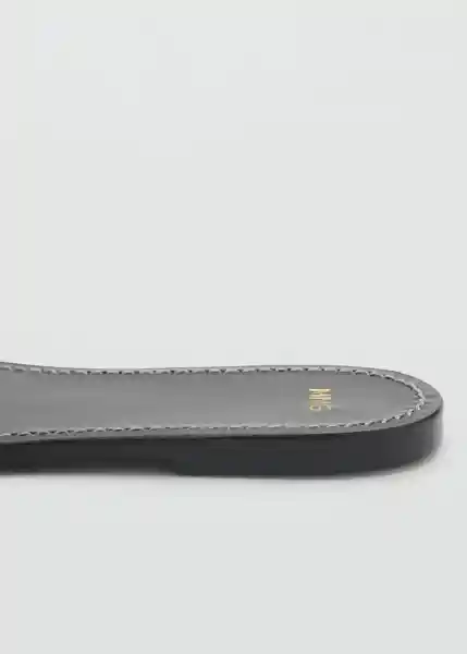 Sandalias Nudi Negro Talla 41 Mujer Mango