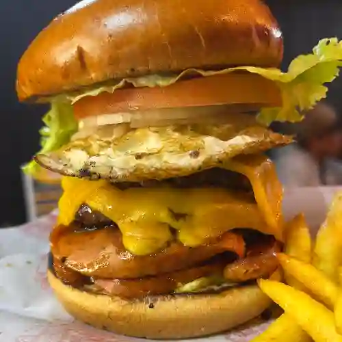 Combo Hamburguesa Triple