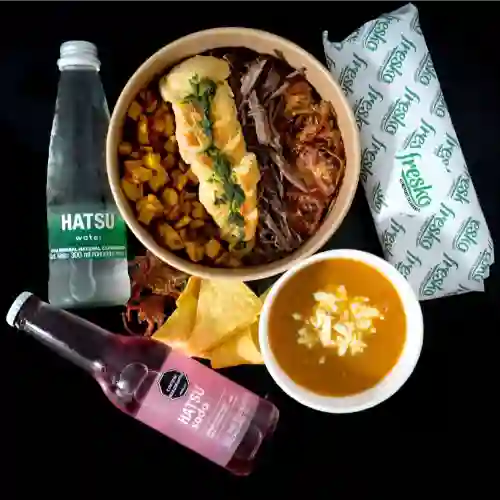 Combo Bowl Colombiano + Sopa + Bebida
