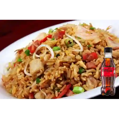 Combo Chow Fan Especial Personal +Cocacola S/az 250ML
