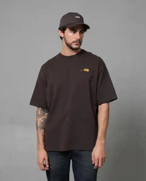 Camiseta Hombre Cafe L 103G021_CAF191314 Rifle