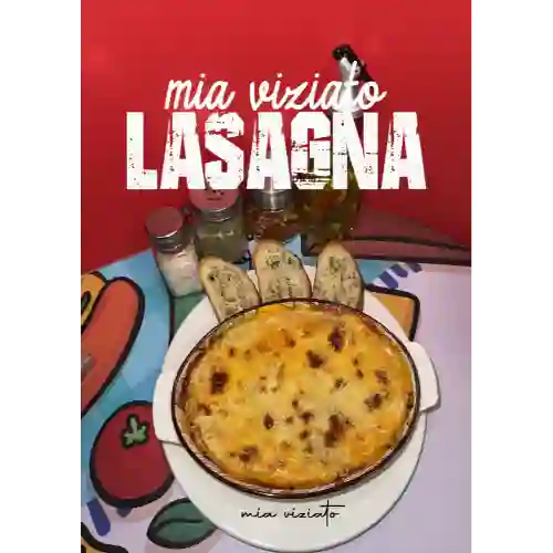 Lasagna Pollo con Champiñones