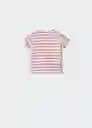 Camiseta Marine Coral Talla 69 Niños Mango