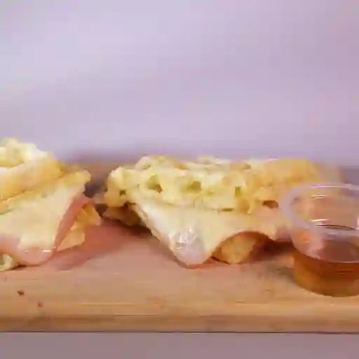 Waffle salado
