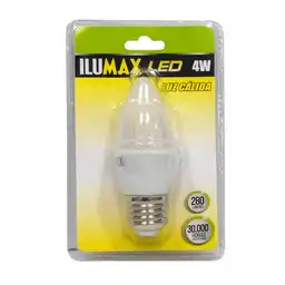 Ilumax Bombillo Led Velita 4W Luz Cálida E27 30000 Hora