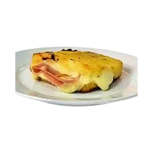 Arepa con Jamón y Queso
