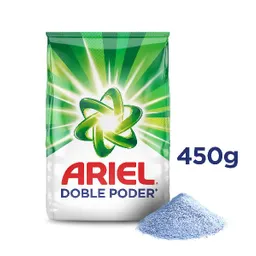 Ariel Doble Poder Detergente En Polvo 450 g