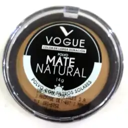 Vogue Polvo Compacto Mate Natural Trópico