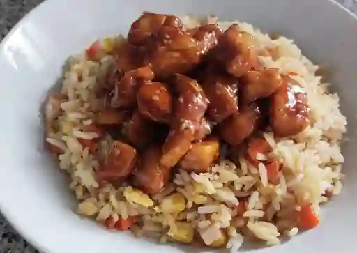 COMBO POLLO TERIYAKI