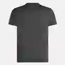 Reebok Camiseta Train Melange Tech Tee Manga Corta Gris T L