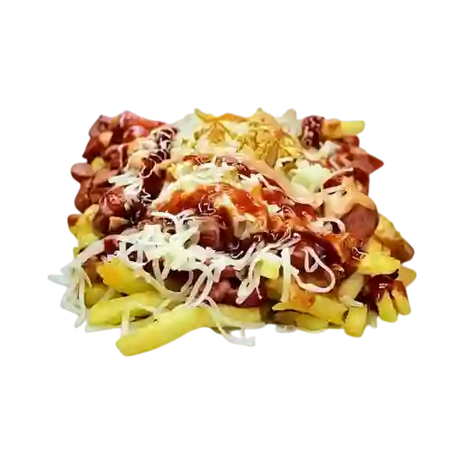 Salchipapa Completa