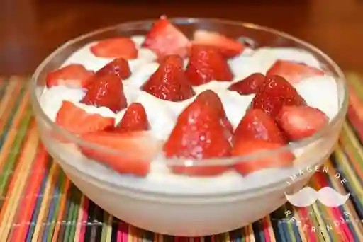 Fresas con Crema