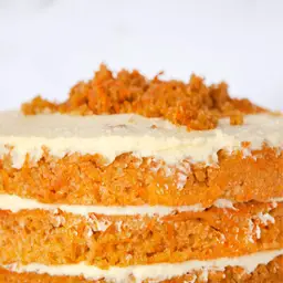Torta Zanahoria y Avena Sin Azúcar