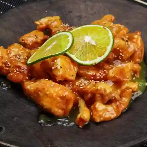 Pollo a la naranja