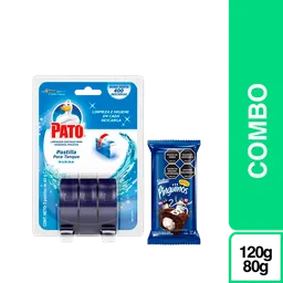 Combo Gratis Pingüino Pastelito + Pato Pastilla Marina 3 Und