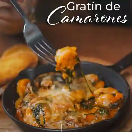 Gratín de Camarones